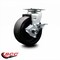 Service Caster 5 Inch Glass Filled Nylon Swivel Caster with Roller Bearing and Brake SCC SCC-20S520-GFNR-TLB - alternate 6